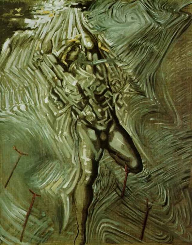martyr - inspired by the sufferings of dalað in his illness 1982.jpg